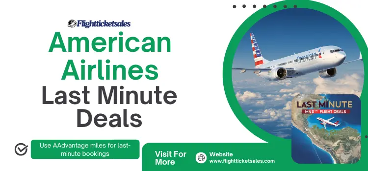 American Airlines Last Minute Deals